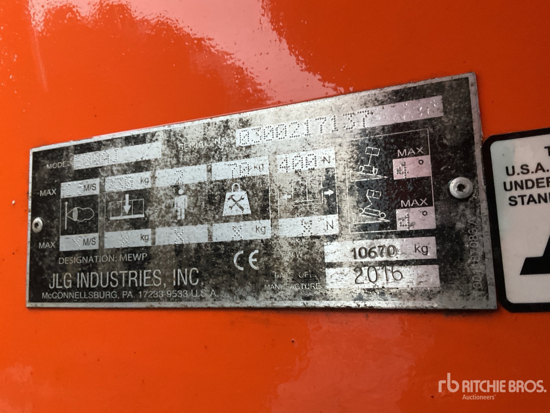 General Appearance with Numéro de série/Numéro d'identification du véhicule automobile