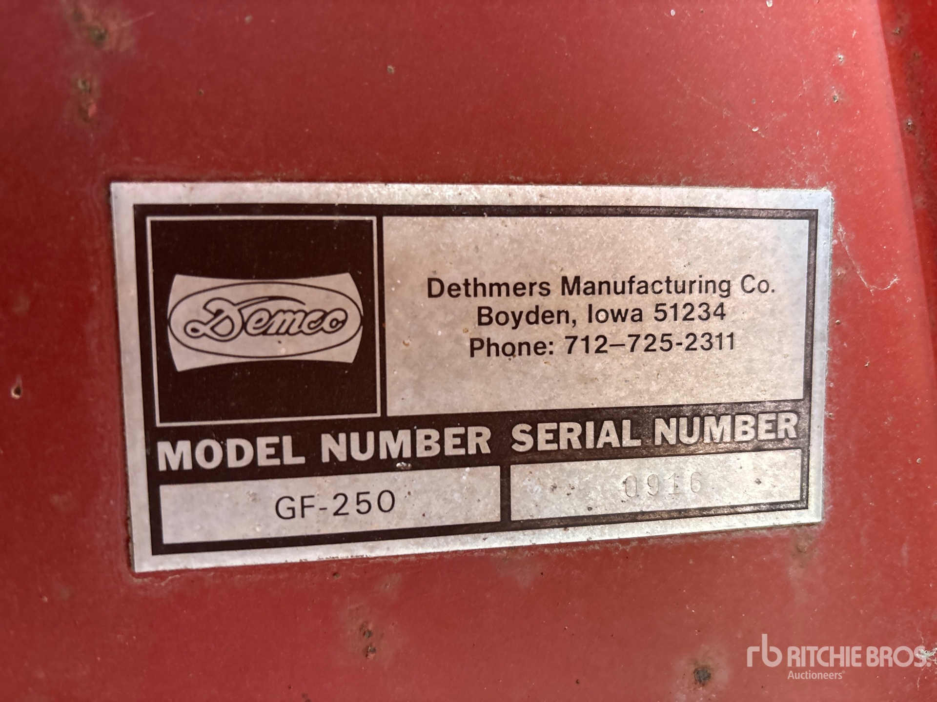 General Appearance with Seriennummer / FIN