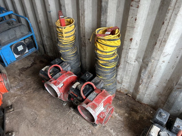 Quantity of (2) General  GP8 Manhole Blower w/Hoses