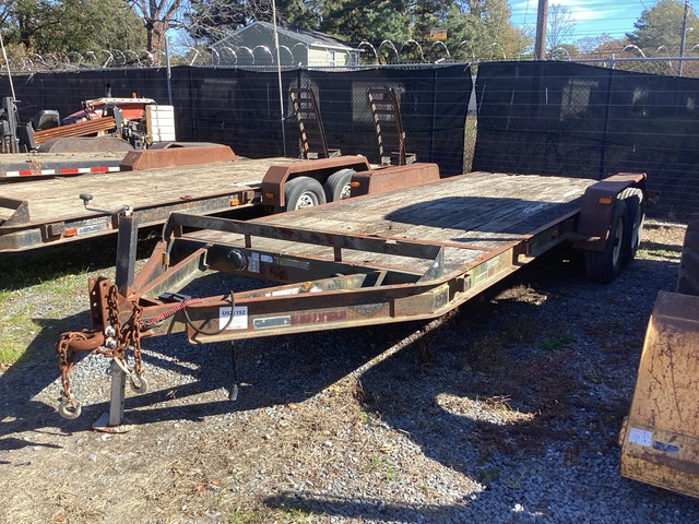 2013 Superior 20 ft T/A Equipment Trailer 2013 Superior 20 ft T/A Equipment Trailer