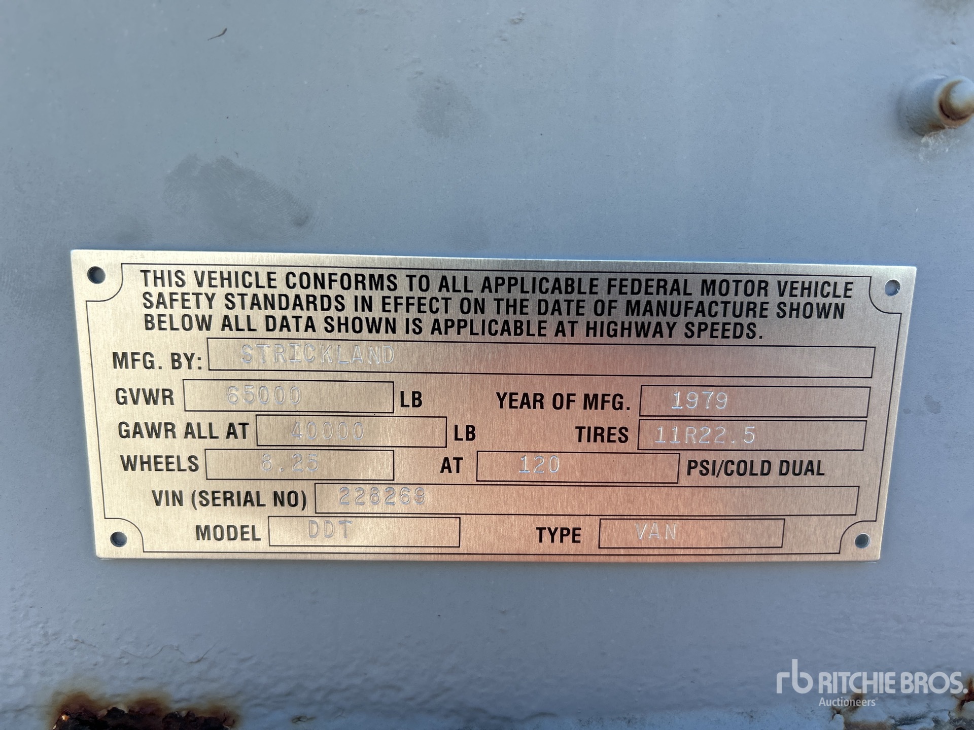 General Appearance with Numero seriale/numero d’identificazione del veicolo (VIN)