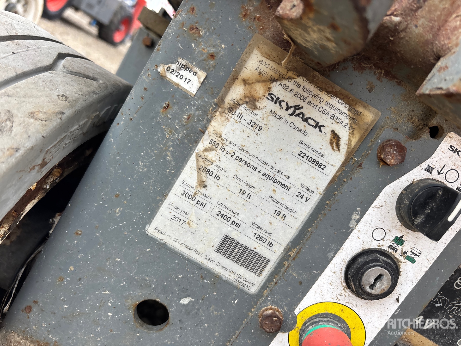 General Appearance with Numéro de série/Numéro d'identification du véhicule automobile