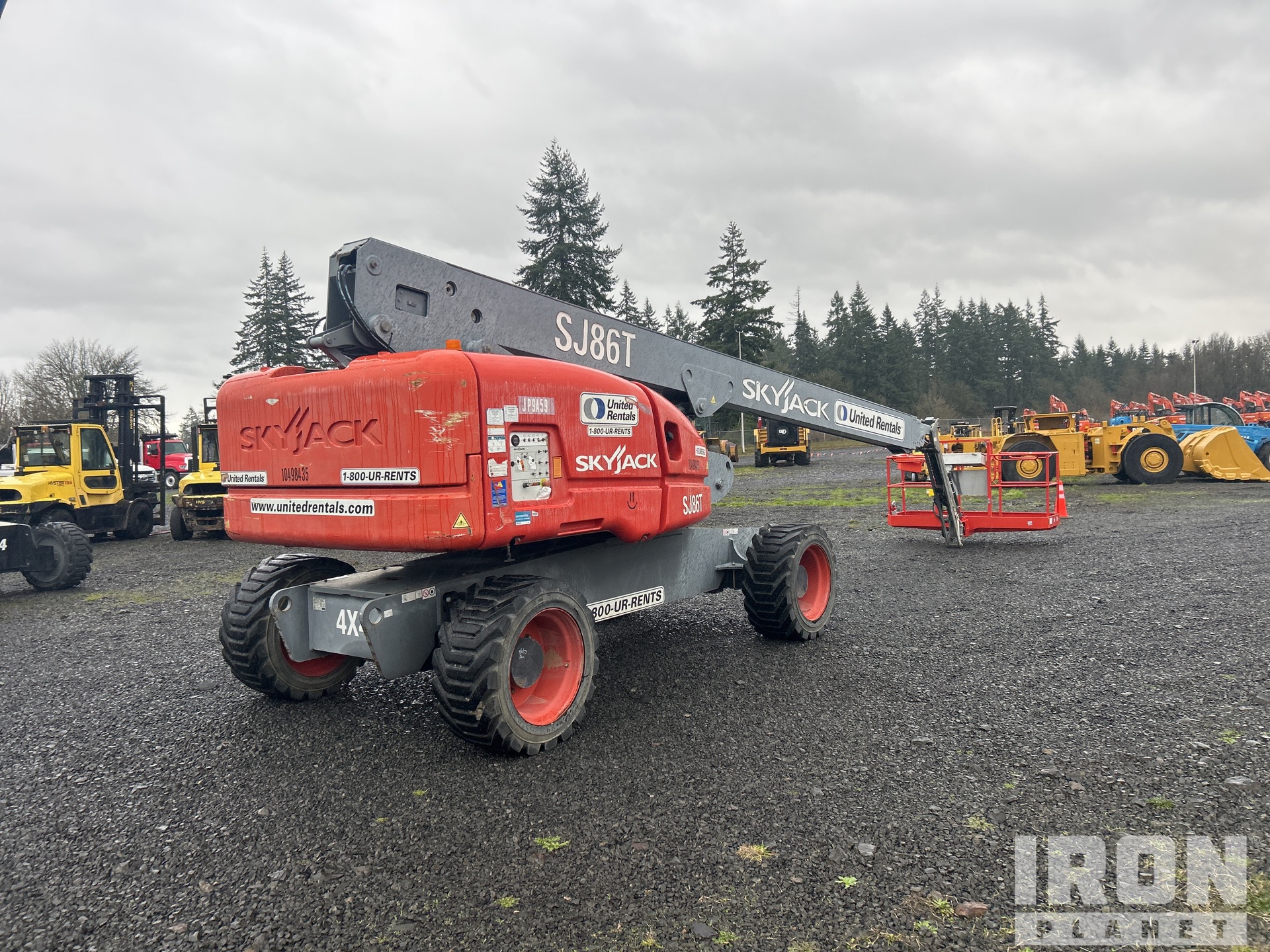 General Appearance - Boom Lift* with Zdjęcie, prawy dolny róg