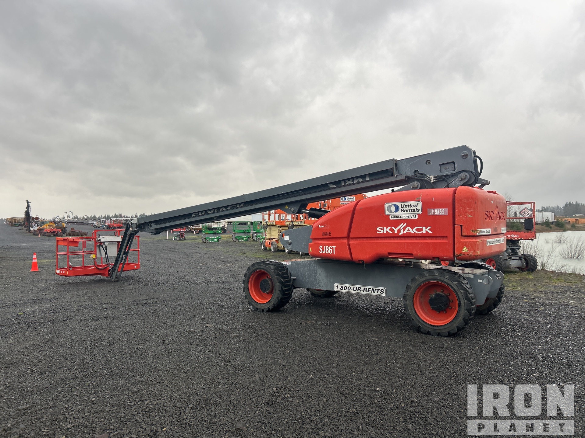 General Appearance - Boom Lift* with Zdjęcie, lewy dolny róg