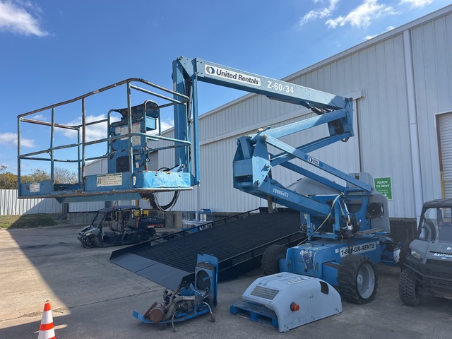 2012 Genie Z-60/34 4WD Articulating Boom Lift (Inoperable)