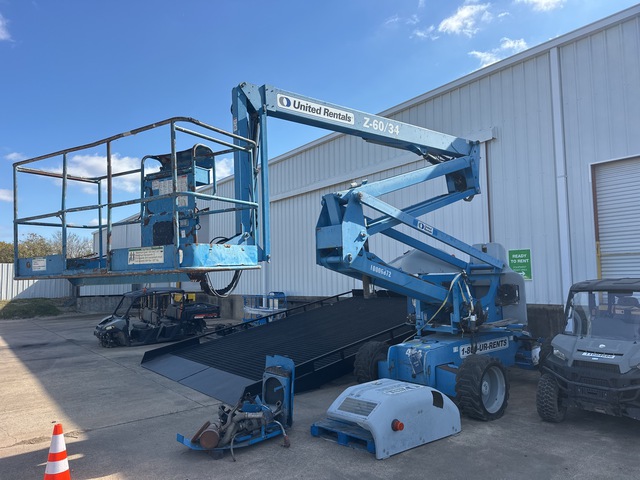 2012 Genie Z-60/34 4WD Articulating Boom Lift (Inoperable)