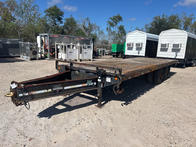 2007 PJ Trailer FD 24 ft T/A Flatbed Trailer