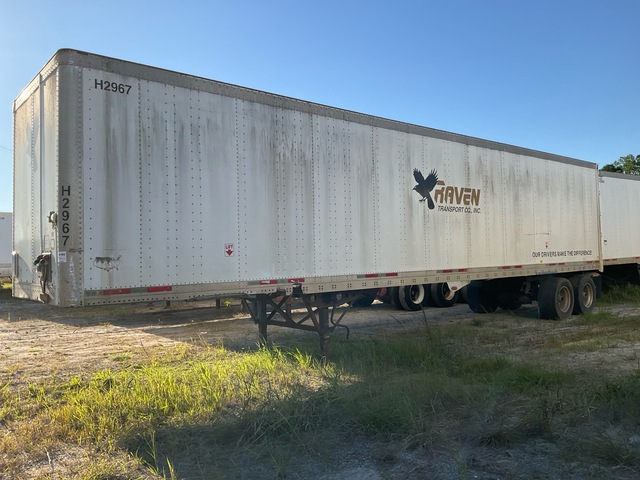 2011 Wabash 42 ft x 96 in T/A Van Trailer