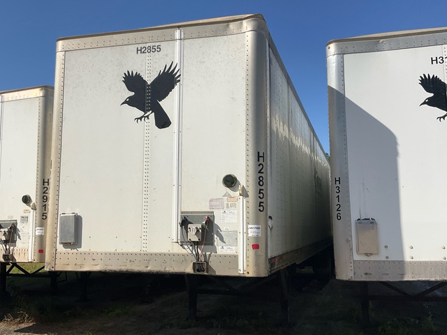 2011 Wabash 42 ft x 96 in T/A Van Trailer