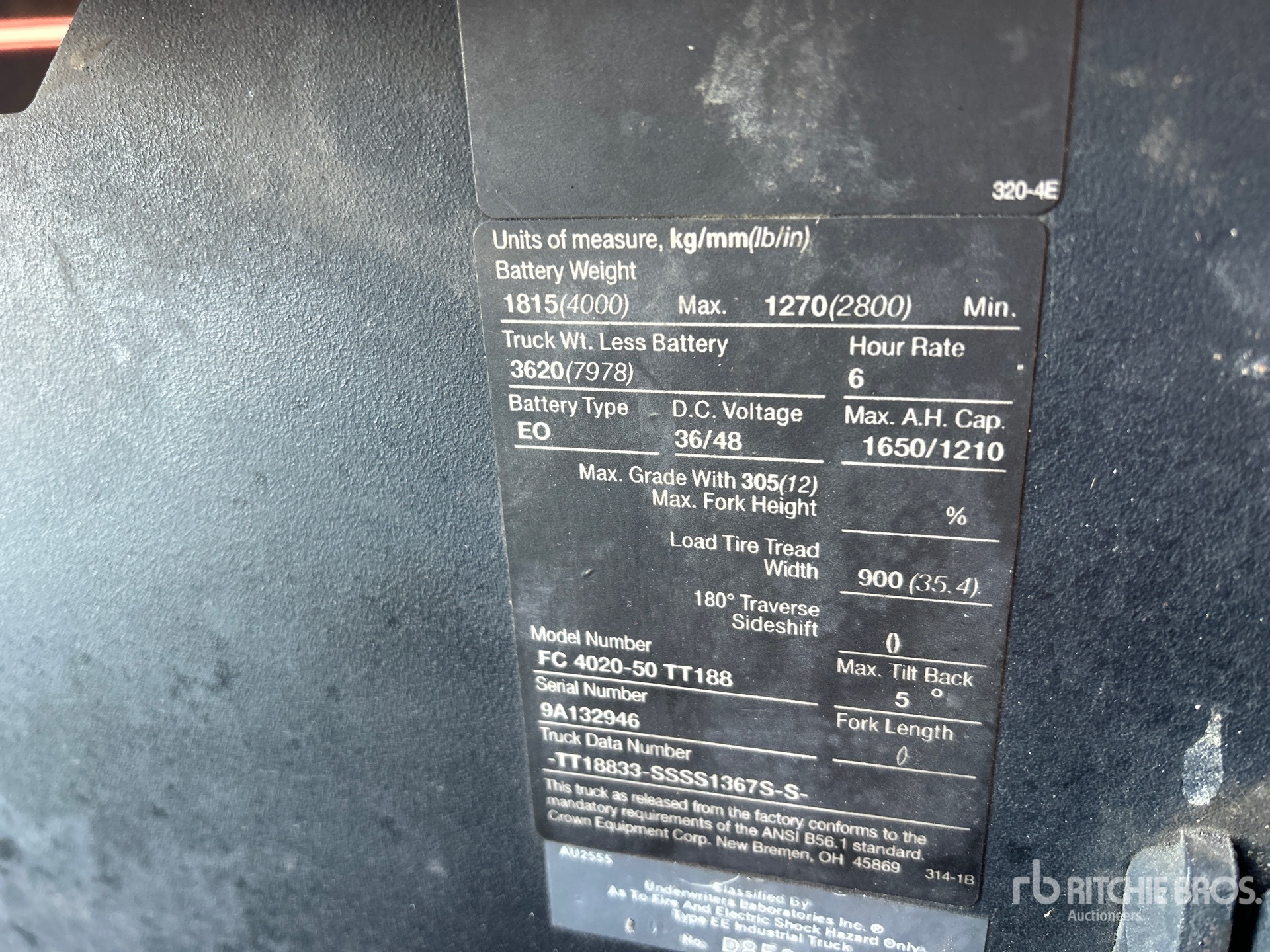 General Appearance with Seriennummer / FIN