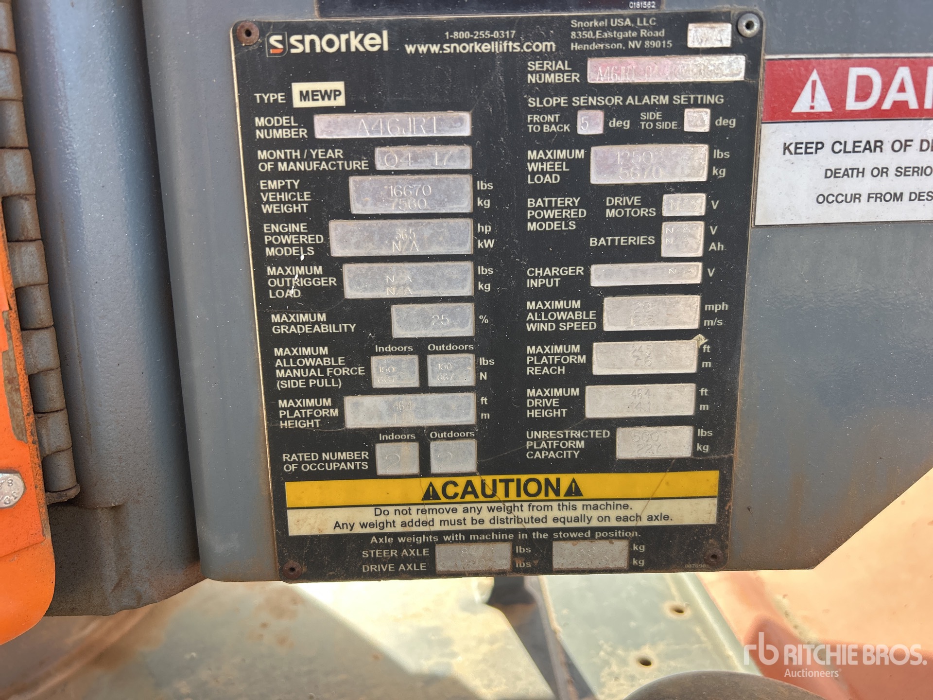 General Appearance with Numéro de série/Numéro d'identification du véhicule automobile