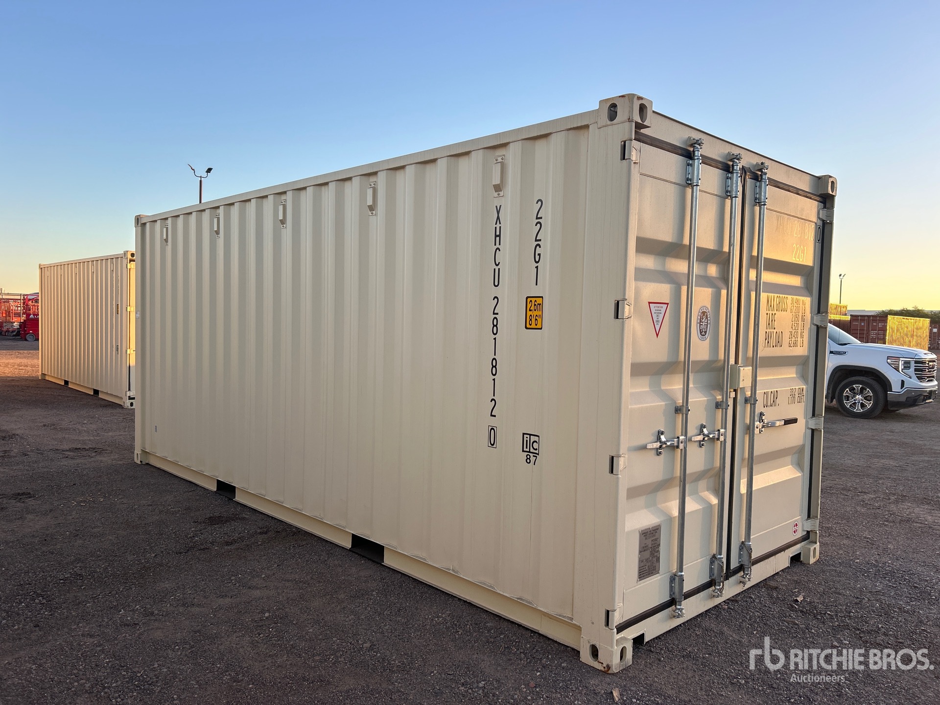 General Appearance with Picture, Left Rear Corner