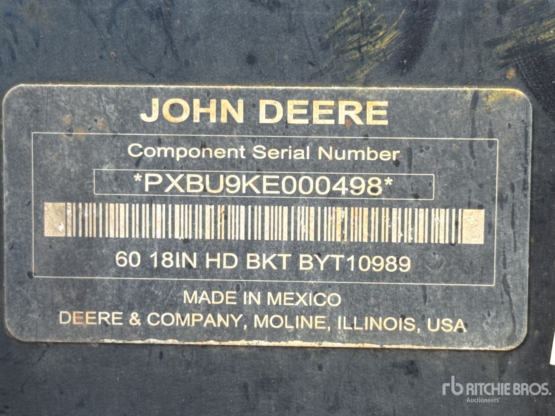 General Appearance with Numero seriale/numero d’identificazione del veicolo (VIN)