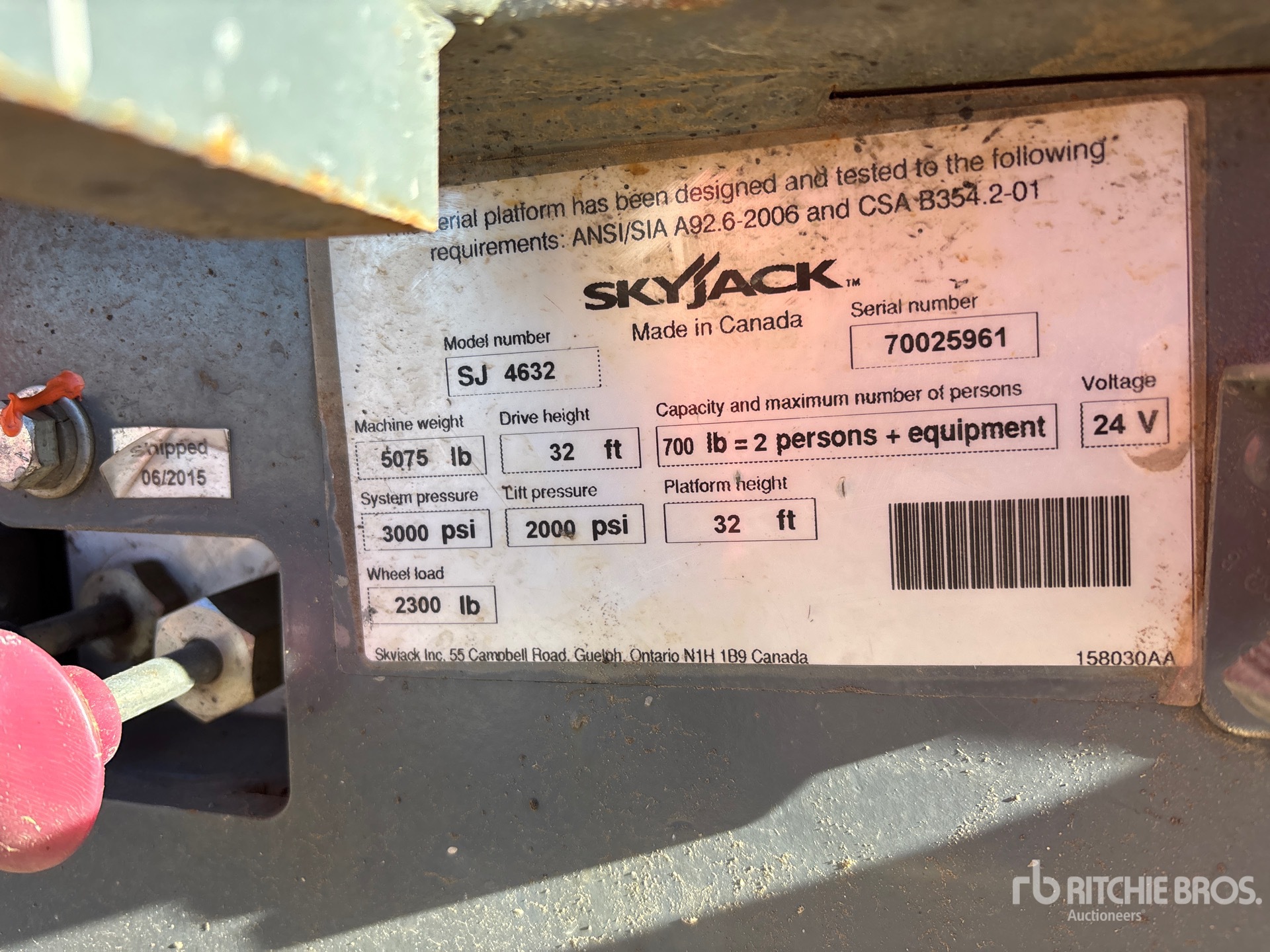 General Appearance with Numéro de série/Numéro d'identification du véhicule automobile