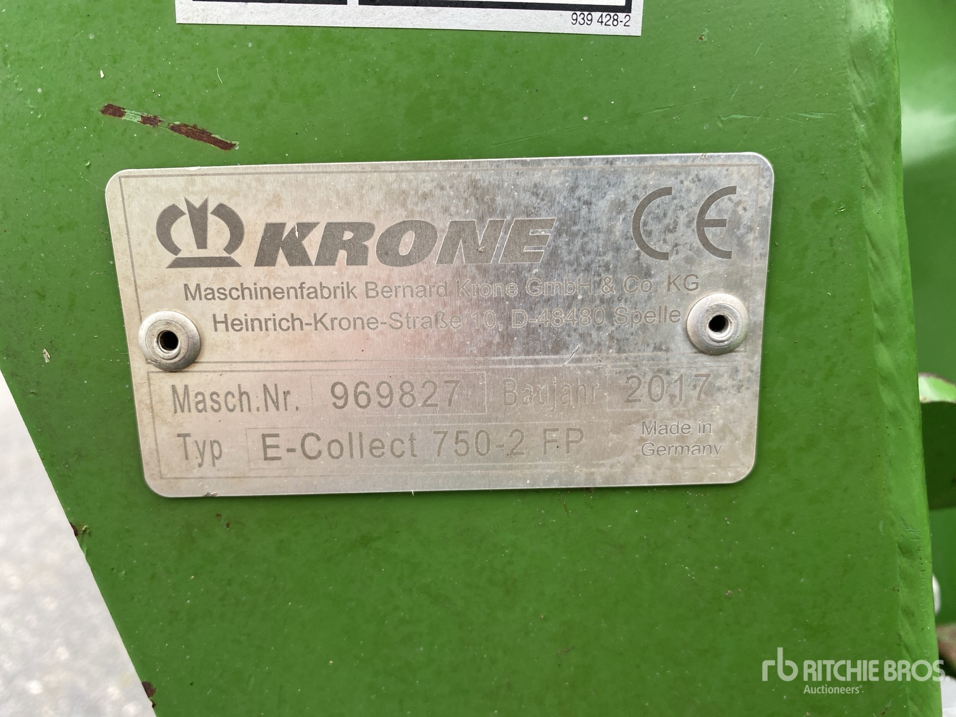 General Appearance with N.º de serie/VIN