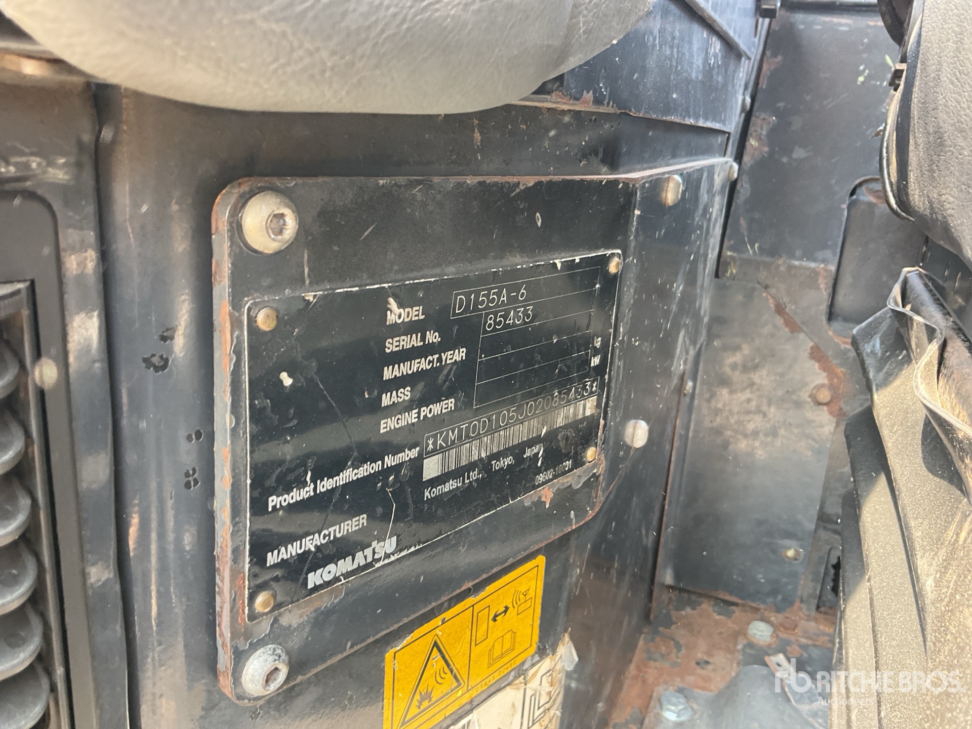 General Appearance with Numéro de série/Numéro d'identification du véhicule automobile