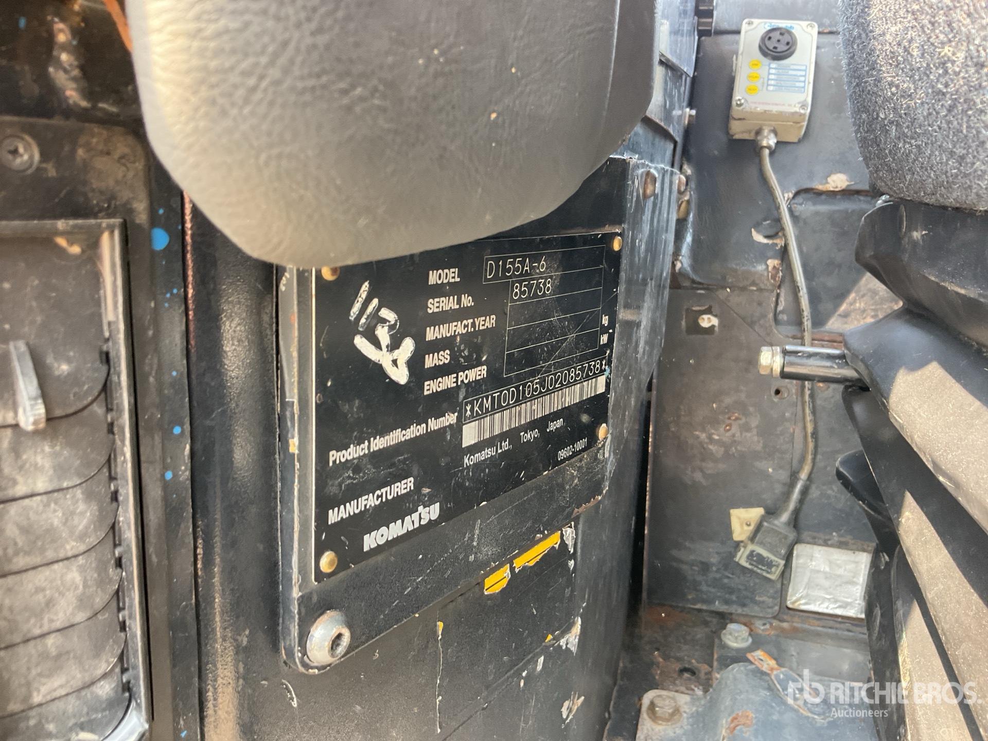 General Appearance with Numéro de série/Numéro d'identification du véhicule automobile