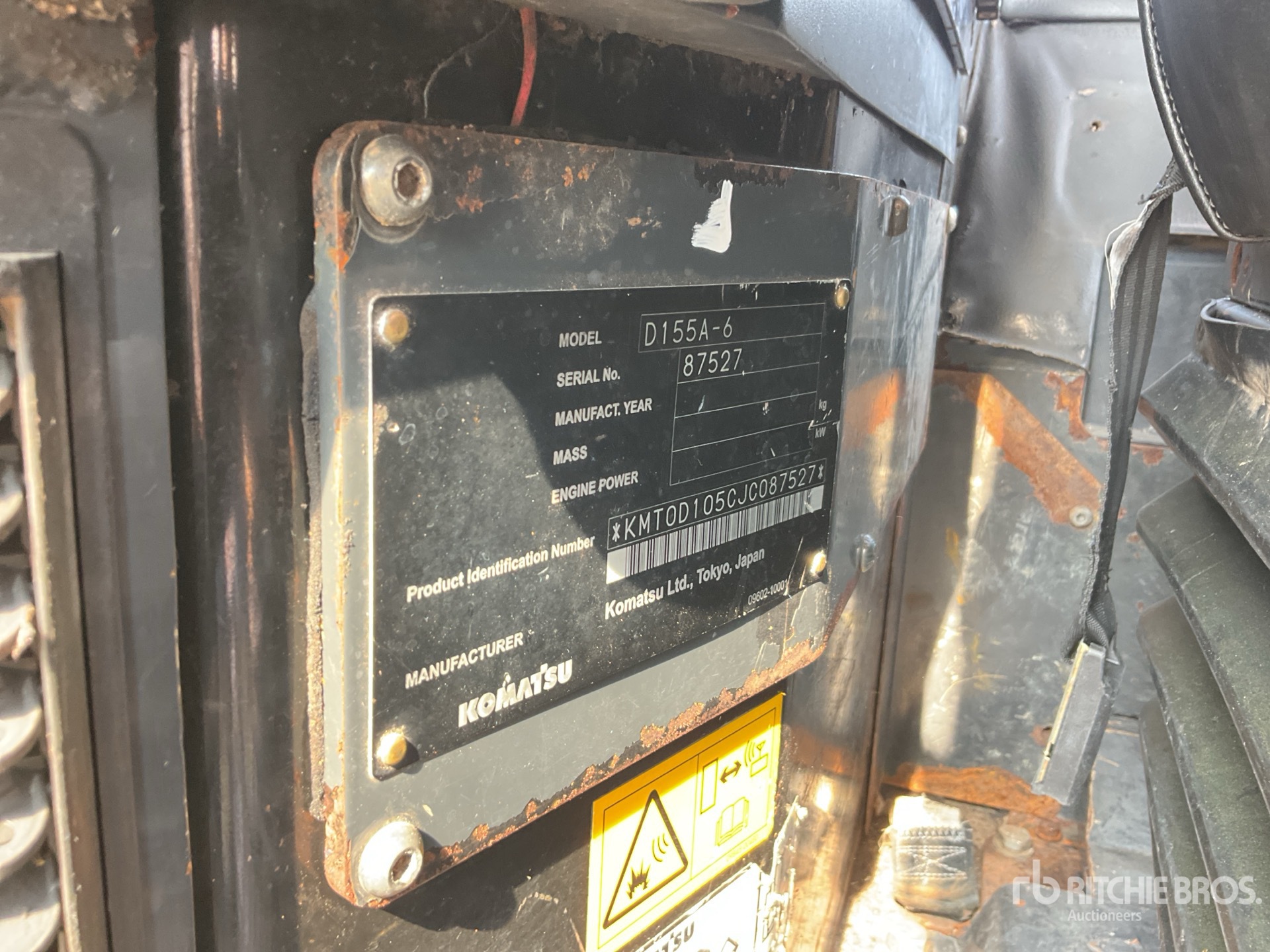 General Appearance with Numéro de série/Numéro d'identification du véhicule automobile