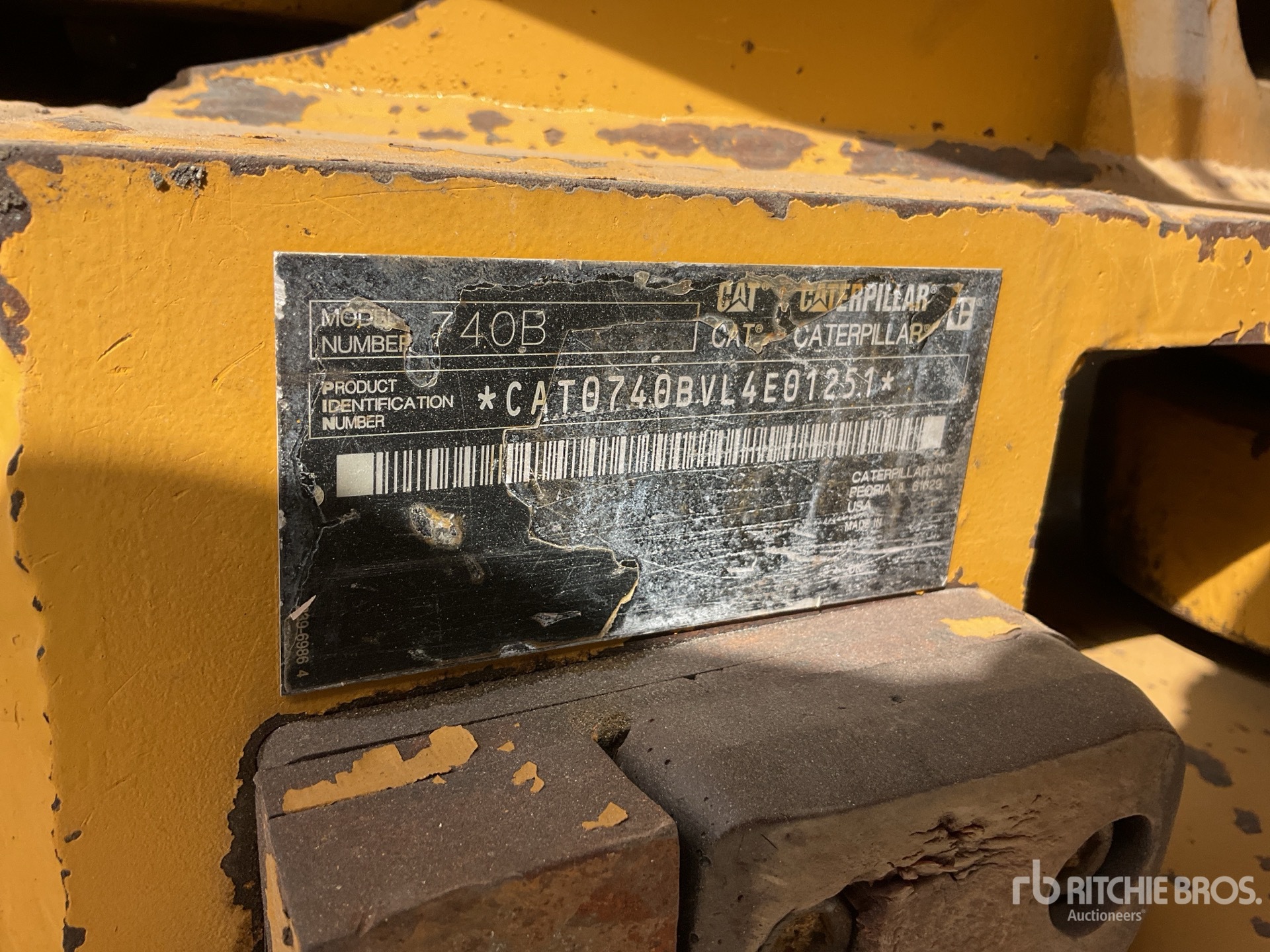 General Appearance with N.º de serie/VIN