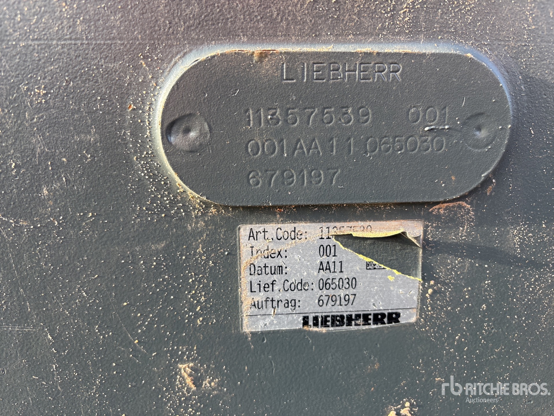 General Appearance with N.º de serie/VIN