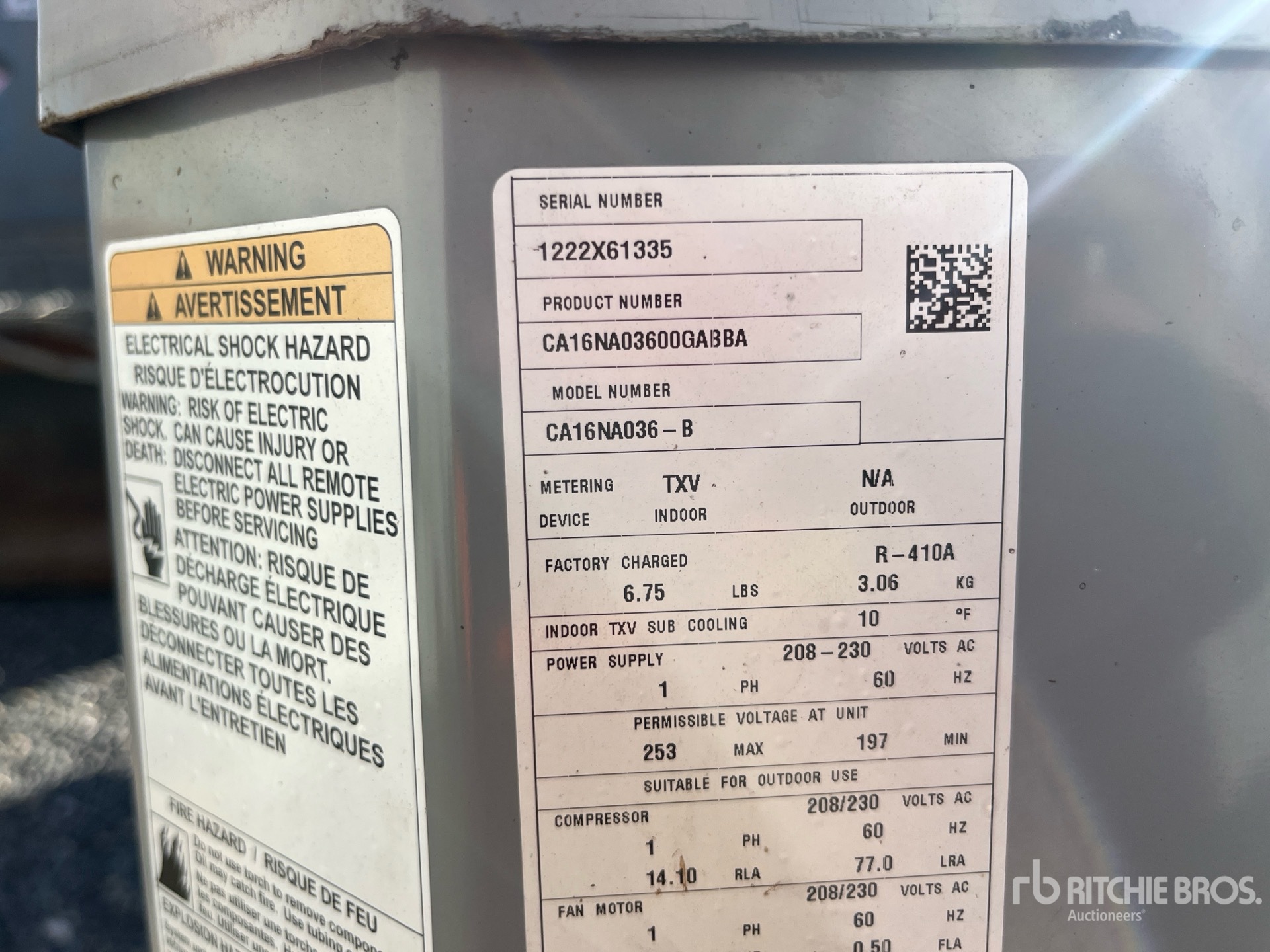 General Appearance with Numéro de série/Numéro d'identification du véhicule automobile