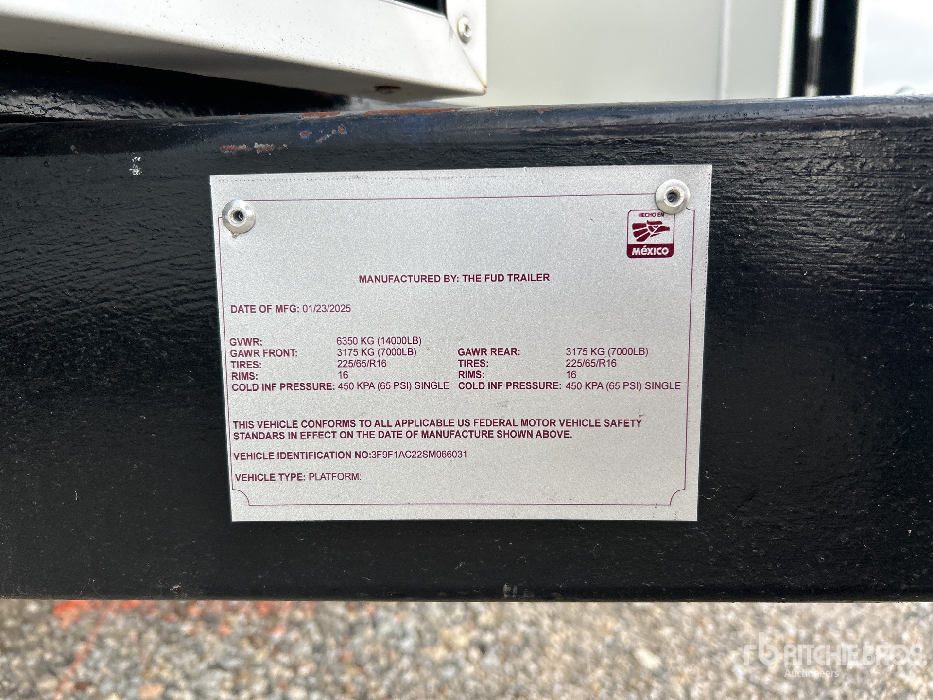 General Appearance with Seriennummer / FIN