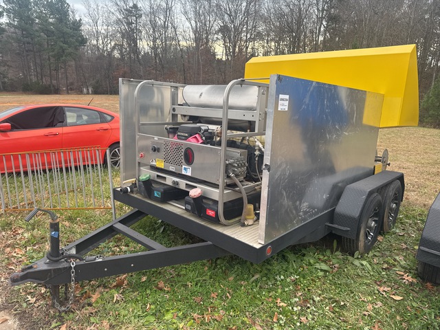 2021 Advance 7'X12' T/A Trash Can Cleaning Trailer (Inoperable)