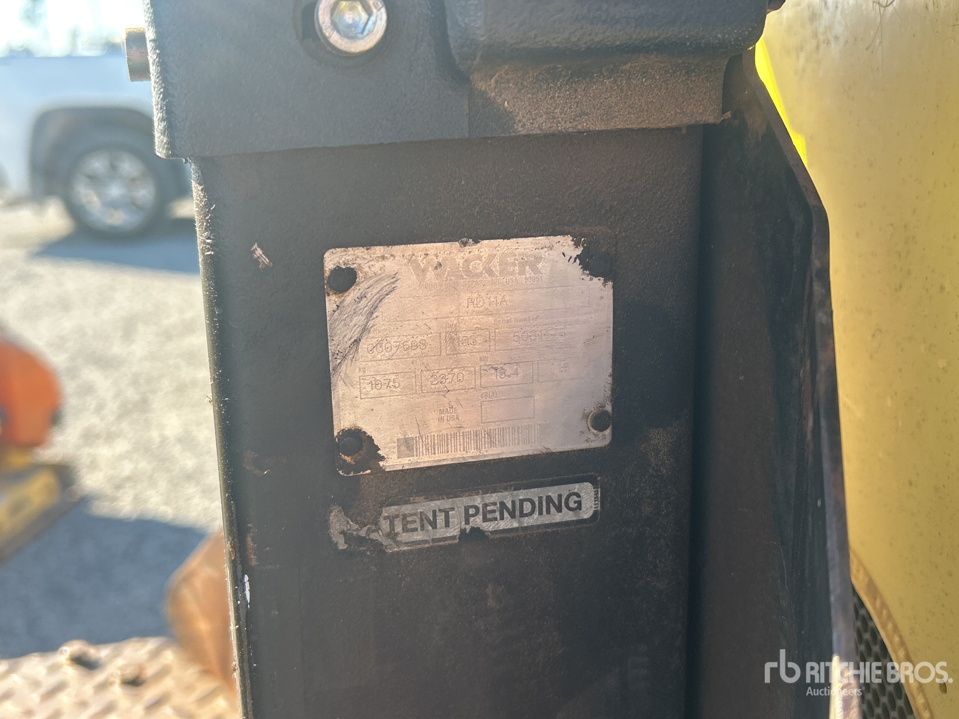 General Appearance with N.º de serie/VIN