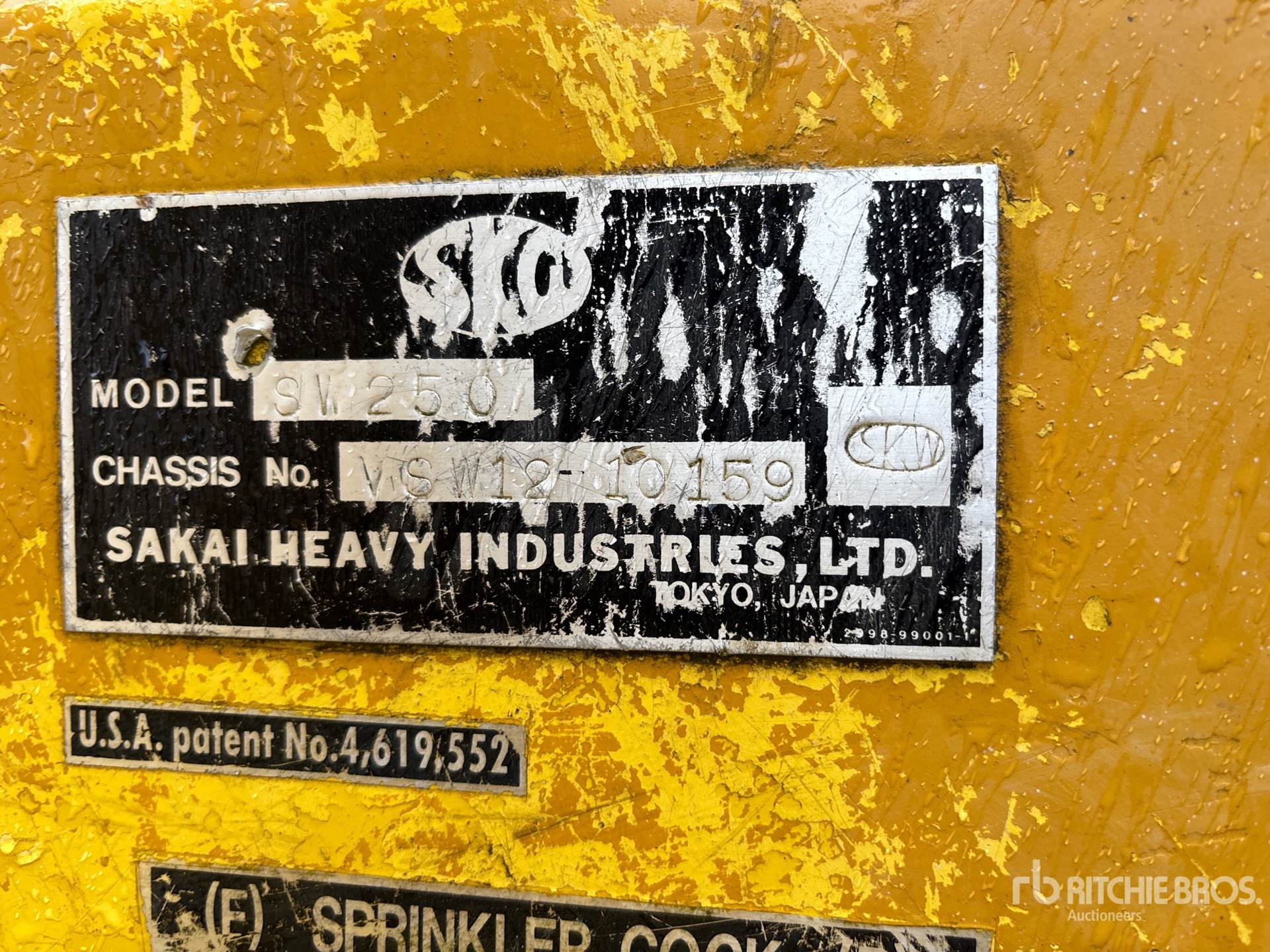 General Appearance with N.º de serie/VIN