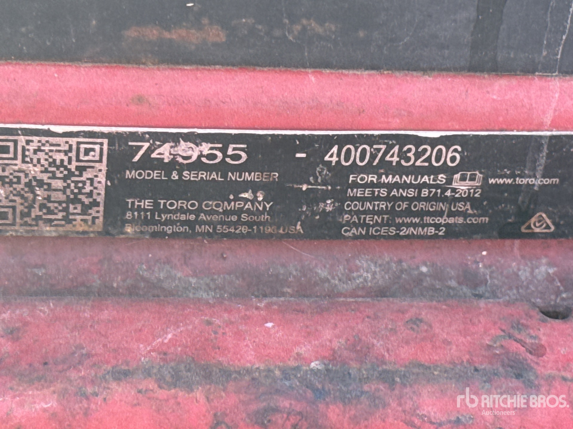 General Appearance with Seriennummer / FIN