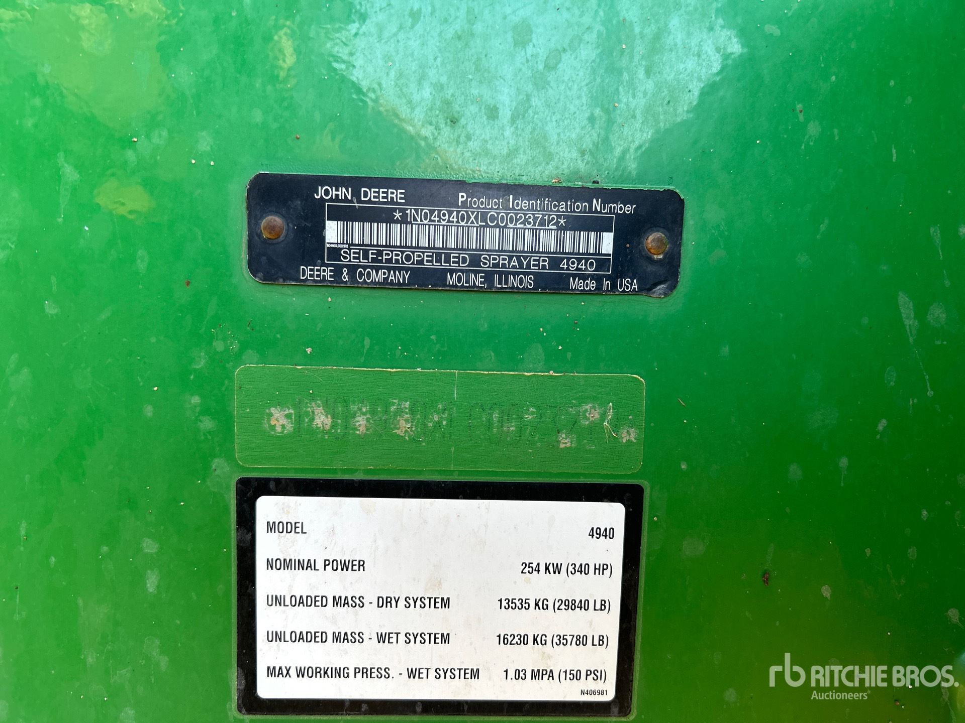 General Appearance with Numéro de série/Numéro d'identification du véhicule automobile