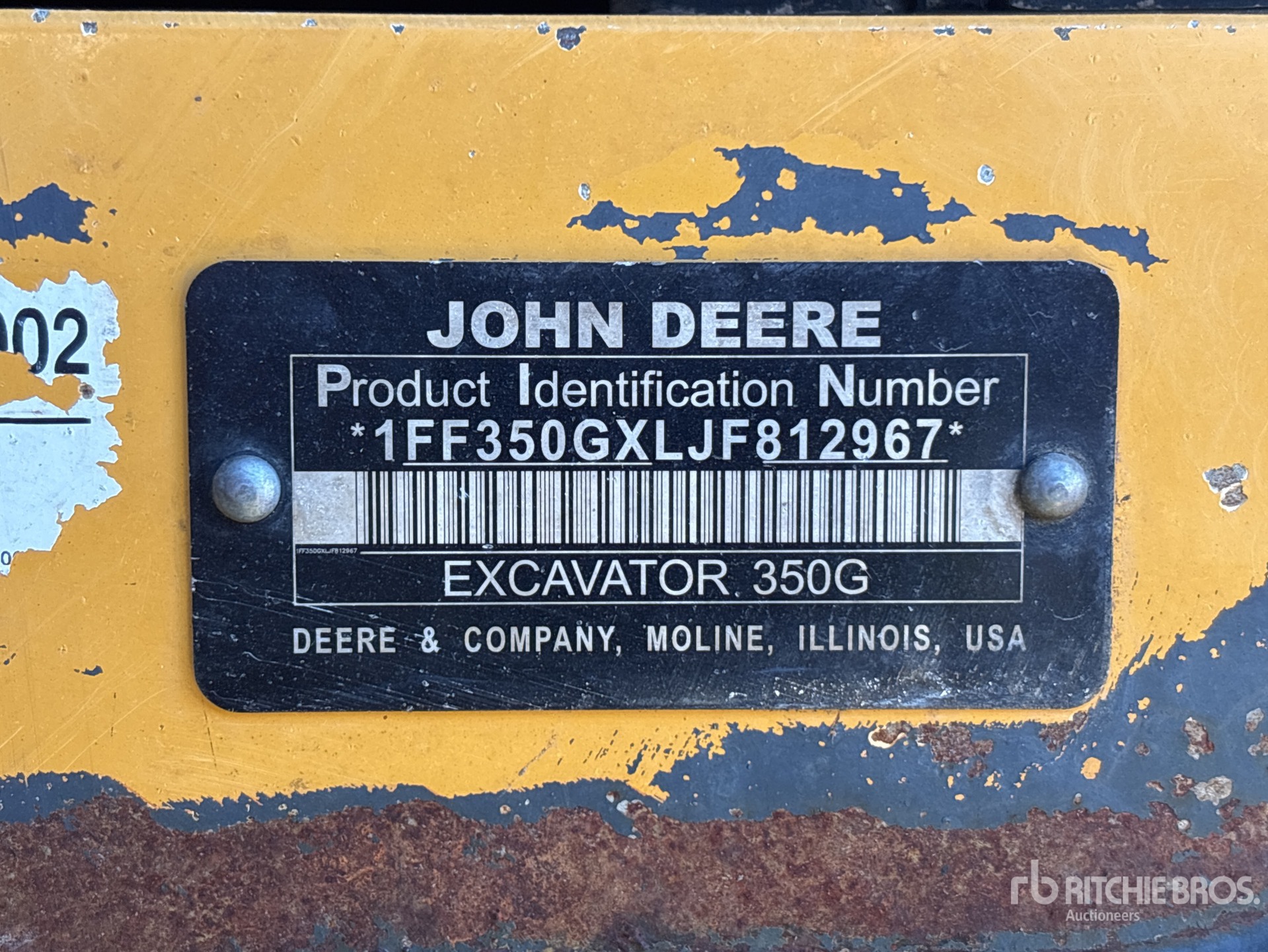 General Appearance with Numero seriale/numero d’identificazione del veicolo (VIN)