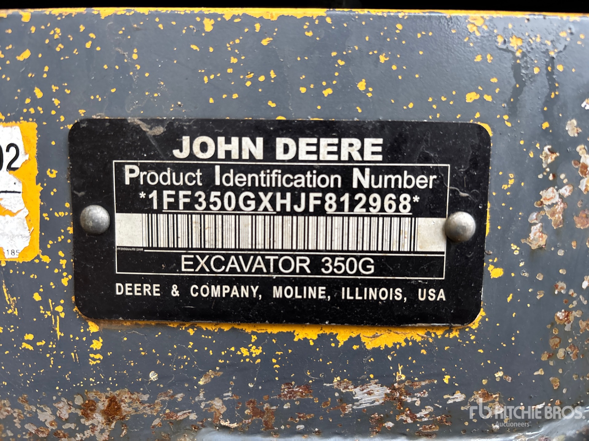 General Appearance with N.º de serie/VIN