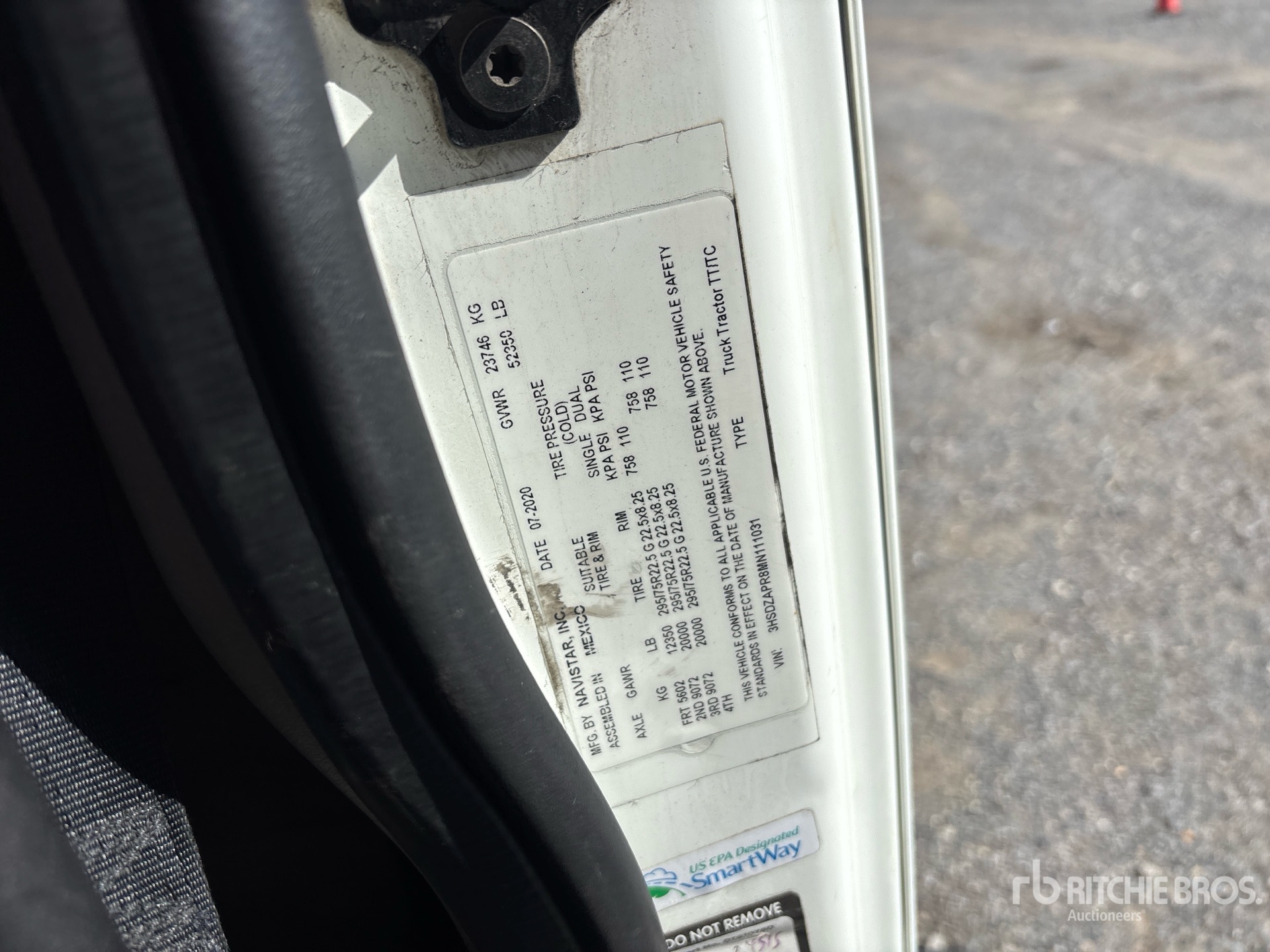 General Appearance with Seriennummer / FIN