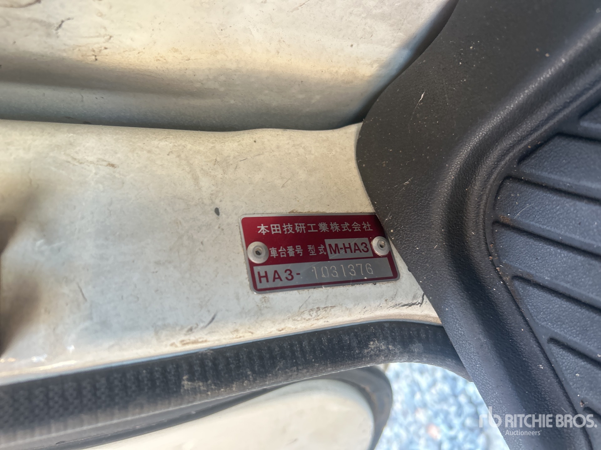 General Appearance with N.º de serie/VIN