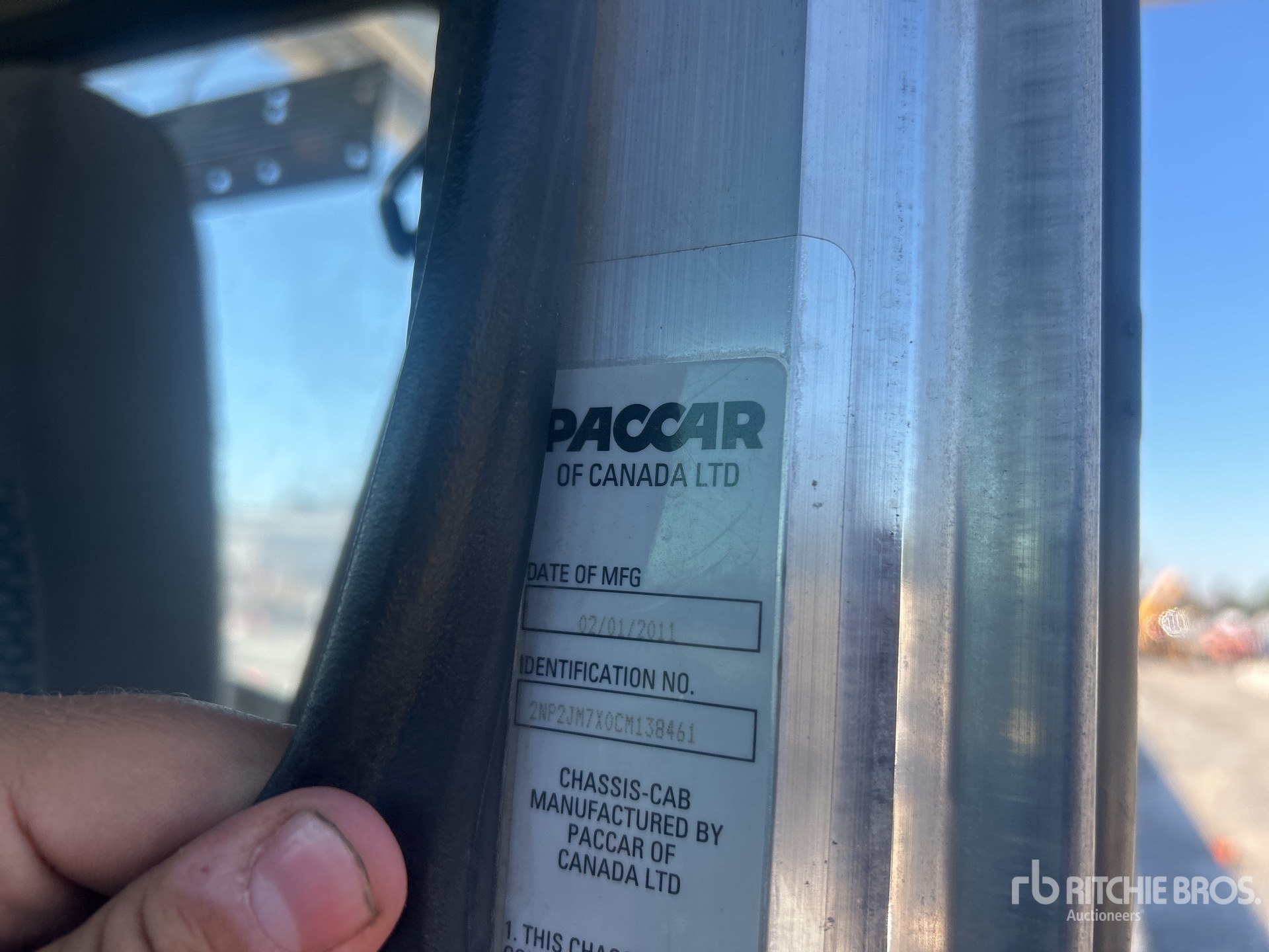 General Appearance with N.º de serie/VIN