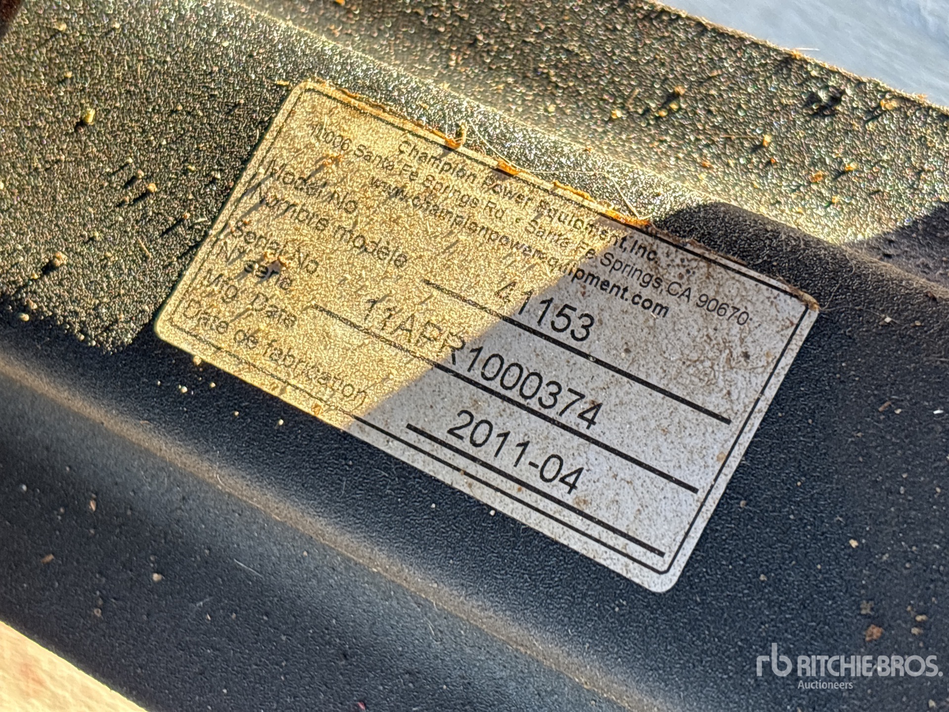 General Appearance with Seriennummer / FIN