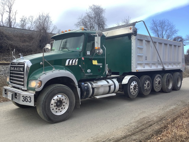 2012 Mack GU713 12x4 Five Axle Dump Truck