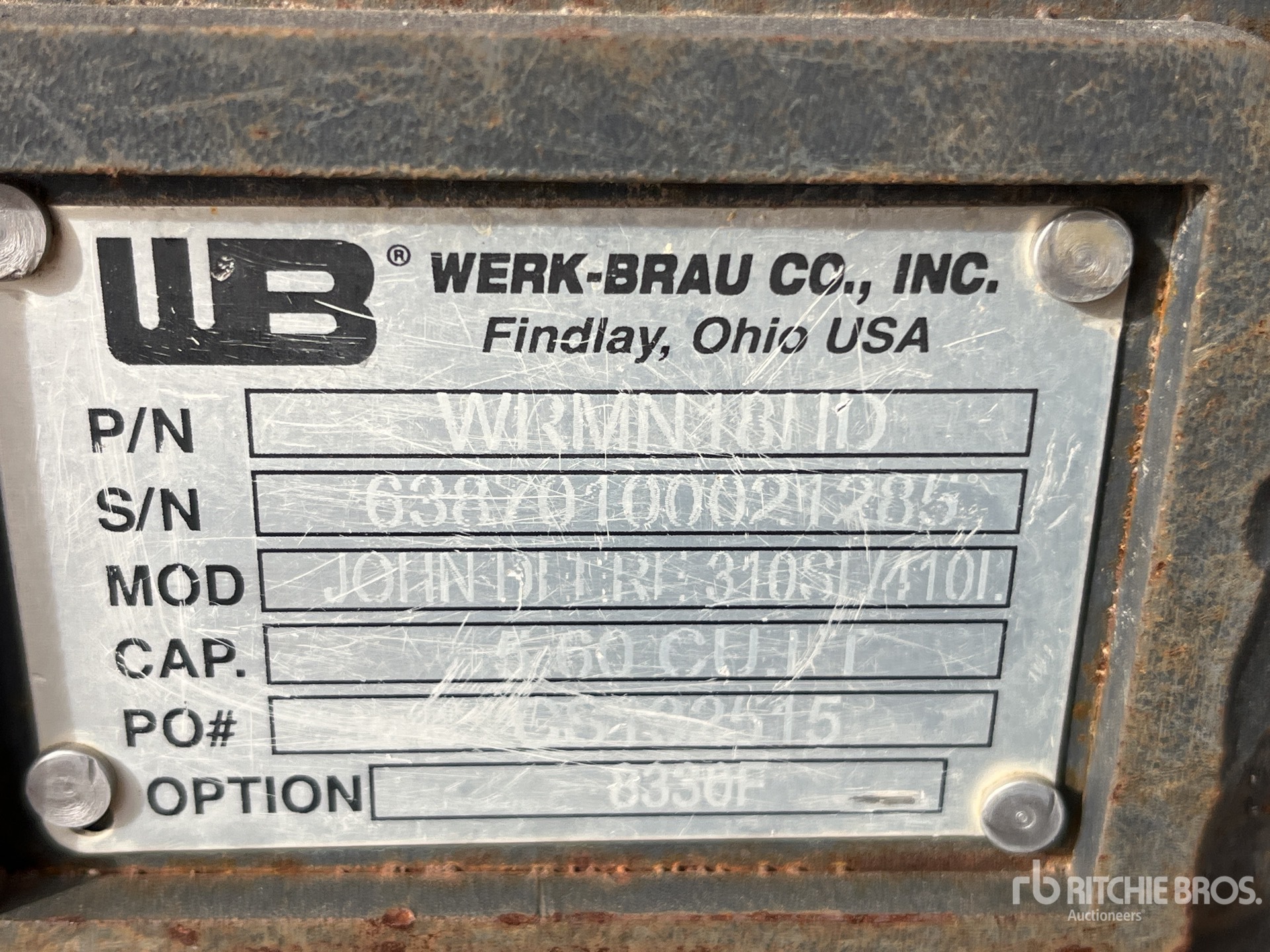 General Appearance with Numer seryjny/numer identyfikacyjny pojazdu