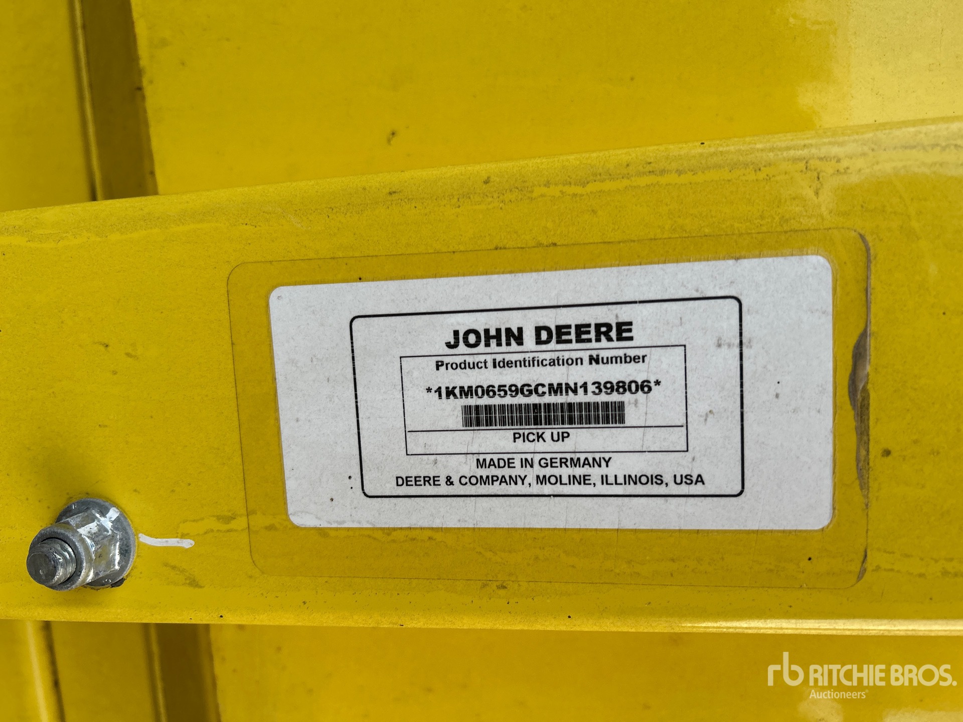 General Appearance with Numer seryjny/numer identyfikacyjny pojazdu