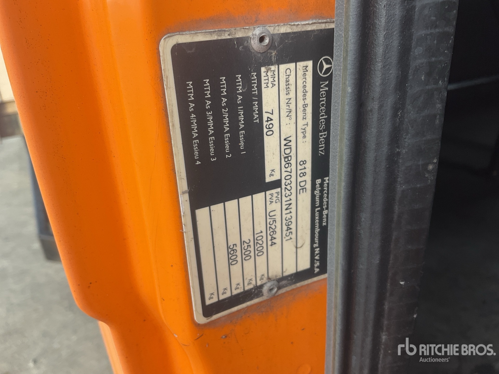 General Appearance with Seriennummer / FIN