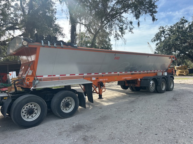 2020 Trail King OLB332NG-102 37 ft Tri/A Aluminum Live Bottom Trailer