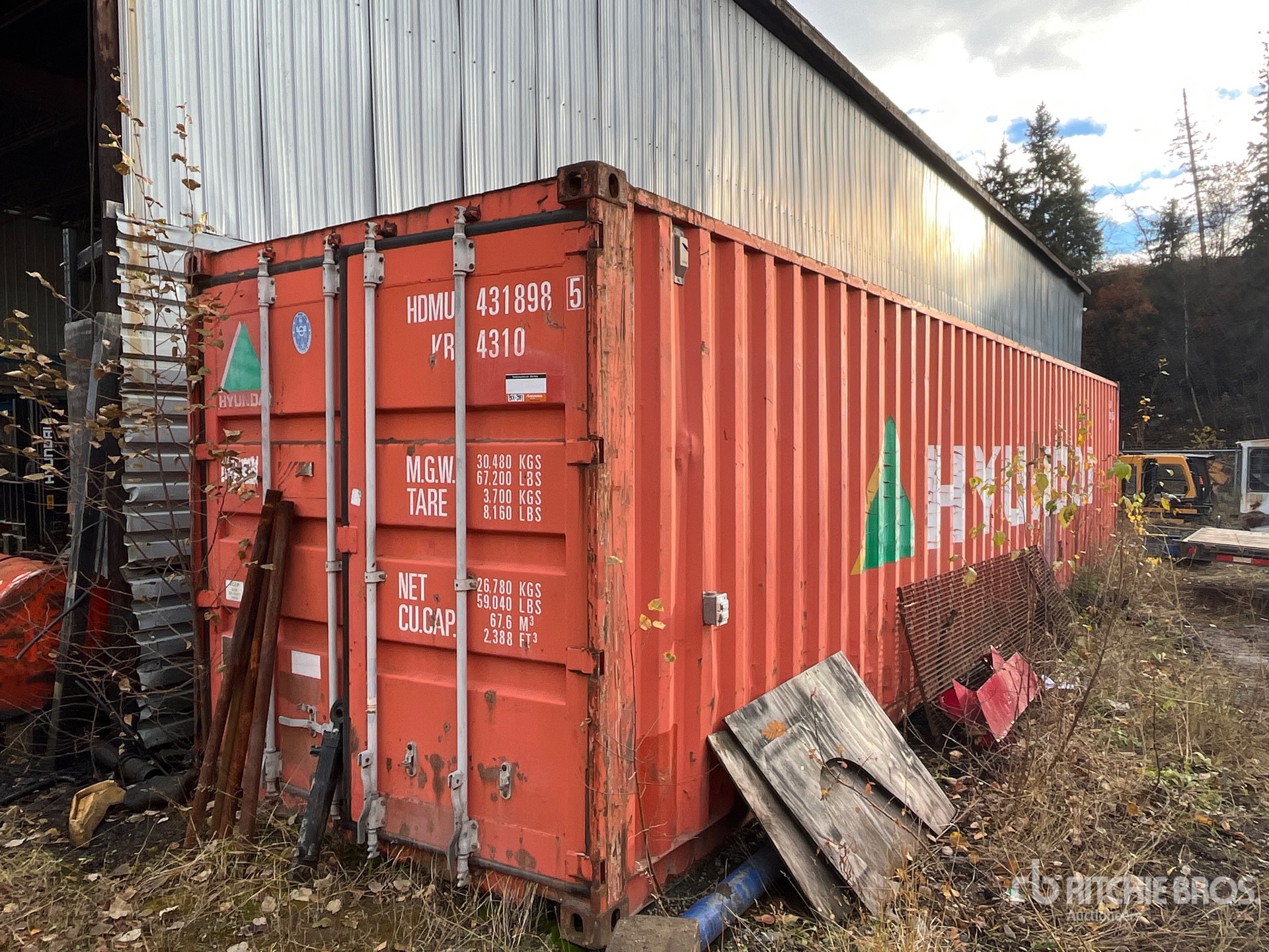 General Appearance with Picture, Left Front Corner