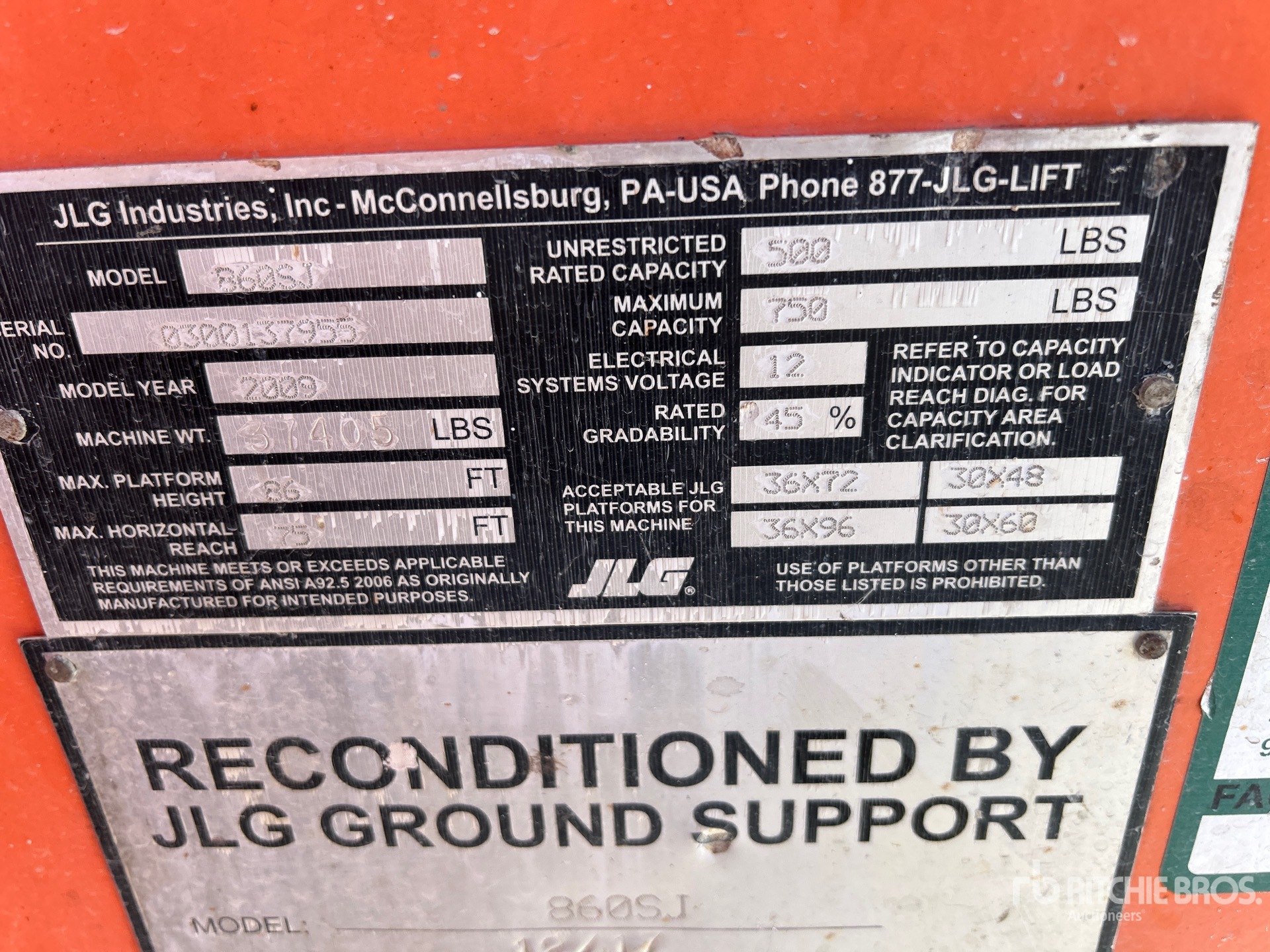 General Appearance with Numero seriale/numero d’identificazione del veicolo (VIN)