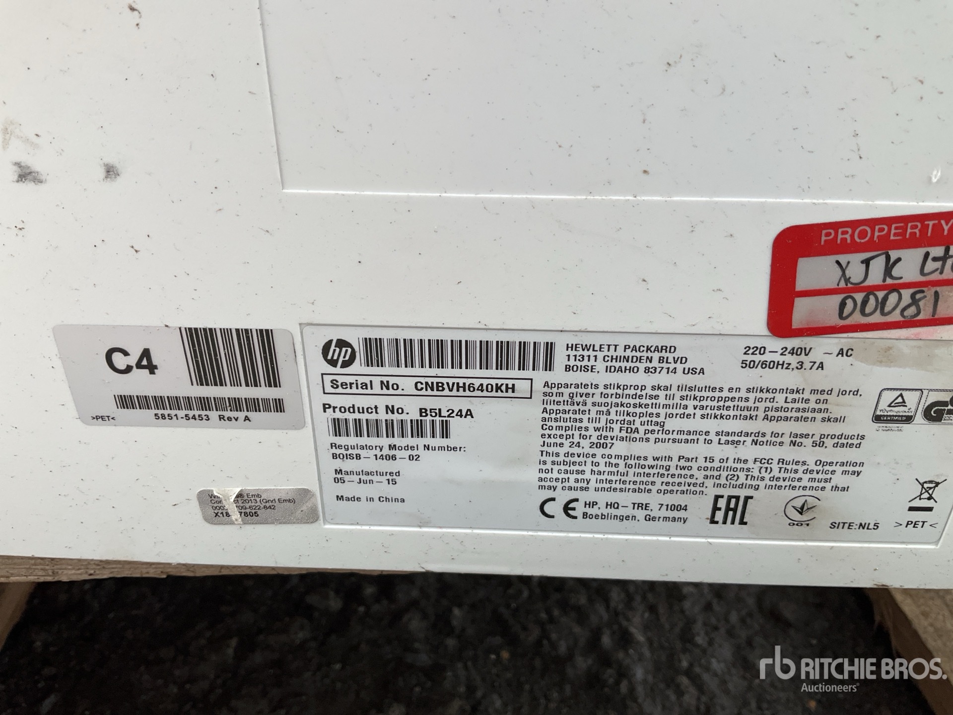 General Appearance with Seriennummer / FIN