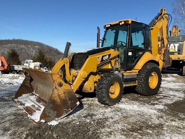 Cat 450F 4x4 Backhoe Loader