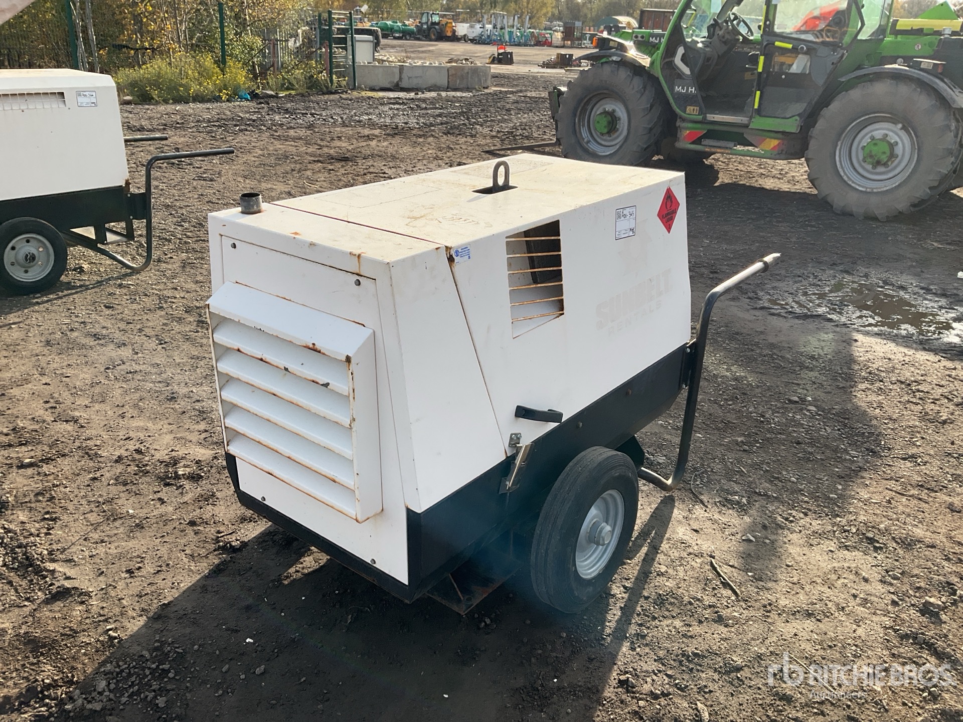 General Appearance with Picture, Left Front Corner