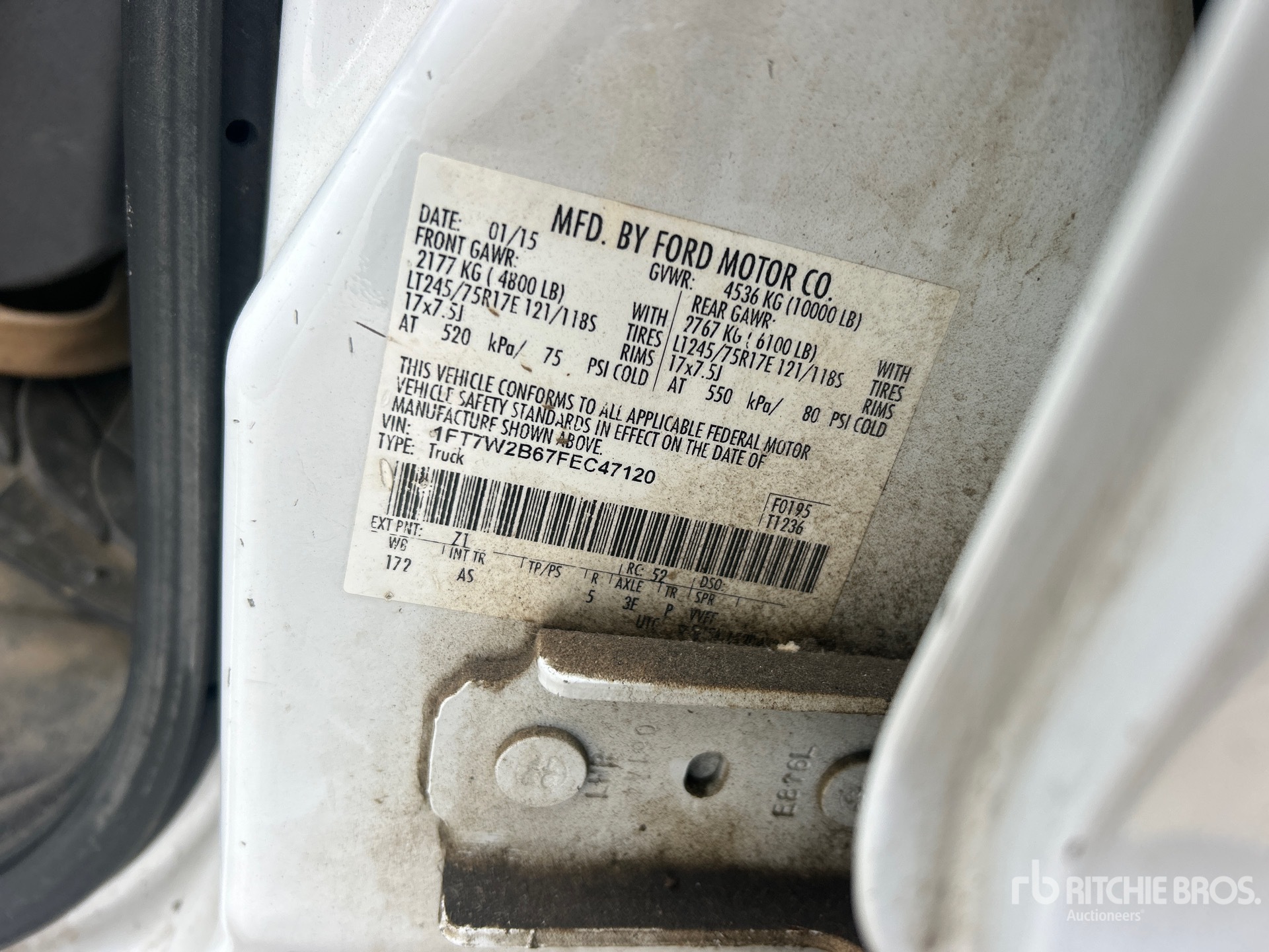 General Appearance with Seriennummer / FIN