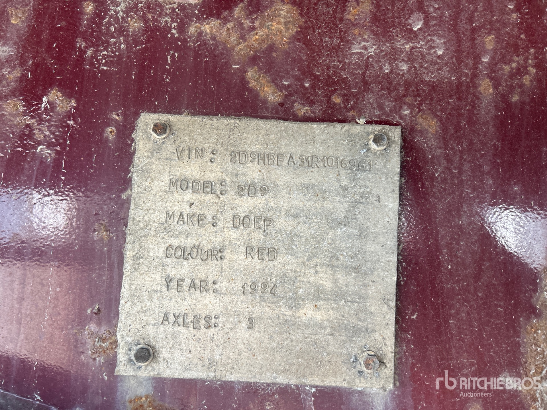 General Appearance with Seriennummer / FIN