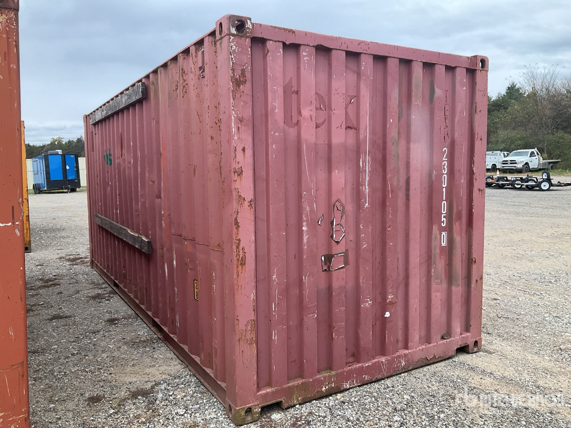 General Appearance with Picture, Left Rear Corner